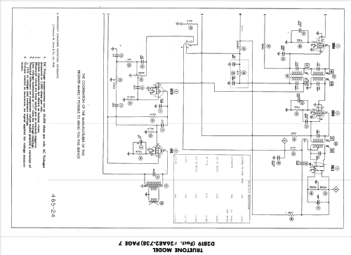 D2819 Truetone Ch= 26A82-738; Western Auto Supply (ID = 957656) Radio