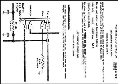 D2819D ; Western Auto Supply (ID = 316220) Radio