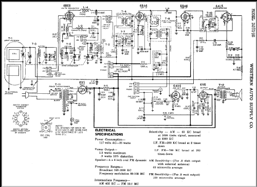 D2819E ; Western Auto Supply (ID = 316224) Radio