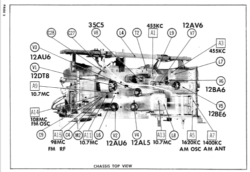 D2836A Truetone ; Western Auto Supply (ID = 547919) Radio