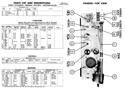 D3503A Truetone ; Western Auto Supply (ID = 547812) Radio