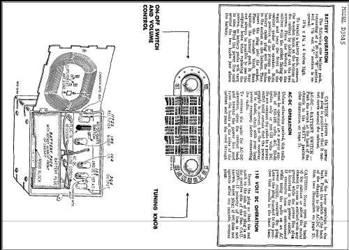 D3615 'Truetone'; Western Auto Supply (ID = 277187) Radio