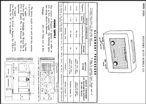 D3810 ; Western Auto Supply (ID = 368904) Radio