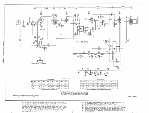 D3811 Fact.# 114BXH; Western Auto Supply (ID = 1408724) Radio