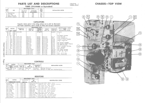 D3811 Fact.# 114BXH; Western Auto Supply (ID = 1408726) Radio