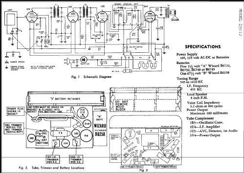 D3912 ; Western Auto Supply (ID = 256925) Radio