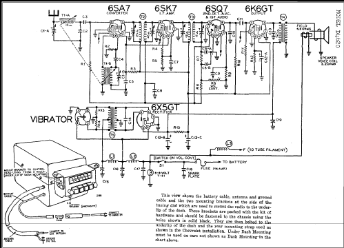 D4620 ; Western Auto Supply (ID = 277213) Car Radio