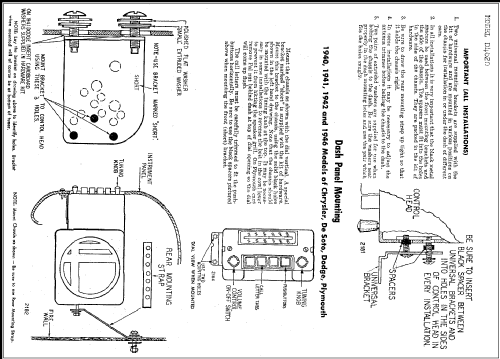 D4620 ; Western Auto Supply (ID = 277217) Car Radio