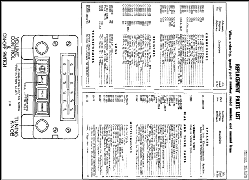 D4620 ; Western Auto Supply (ID = 277218) Car Radio