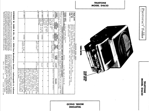 D4620 ; Western Auto Supply (ID = 900538) Car Radio