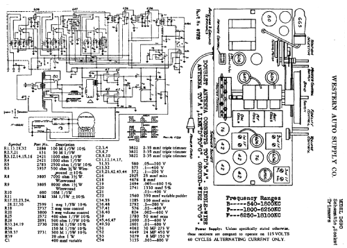 D690 ; Western Auto Supply (ID = 753252) Radio