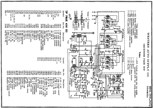 D692 Truetone ; Western Auto Supply (ID = 686587) Radio