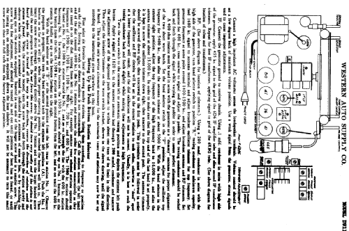 Truetone Supreme D-911 ; Western Auto Supply (ID = 758677) Radio