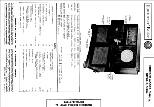 D-1993B Truetone ; Western Auto Supply (ID = 575498) Television