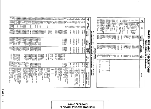 D-1993B Truetone ; Western Auto Supply (ID = 575512) Television