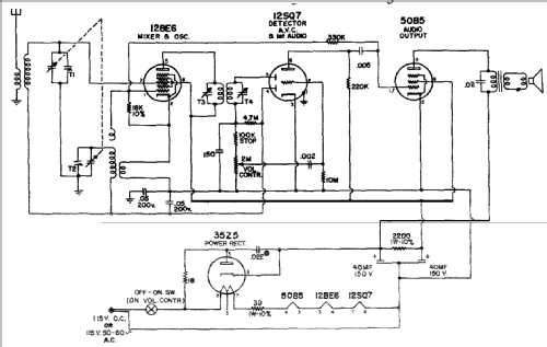 D2108 Truetone 237 BU; Western Auto Supply (ID = 220519) Radio