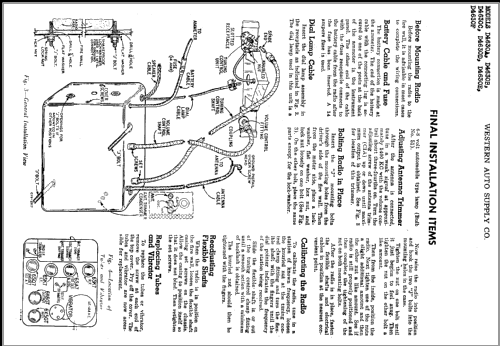 D-4630-D Truetone ; Western Auto Supply (ID = 368979) Car Radio