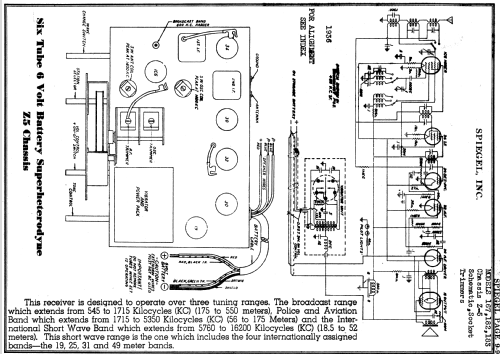 D-718 Ch= Z5; Western Auto Supply (ID = 1160356) Radio
