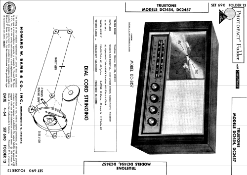 DC1454 Truetone ; Western Auto Supply (ID = 547953) Radio