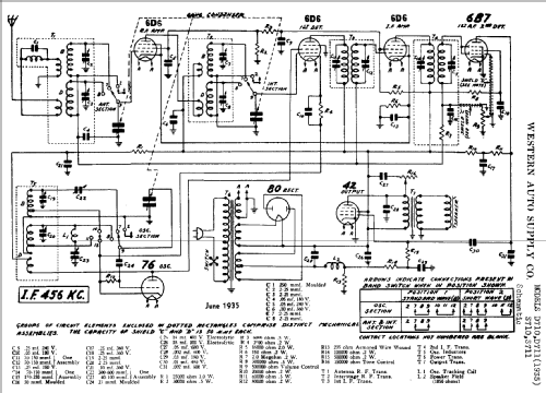 S710 ; Western Auto Supply (ID = 755295) Radio