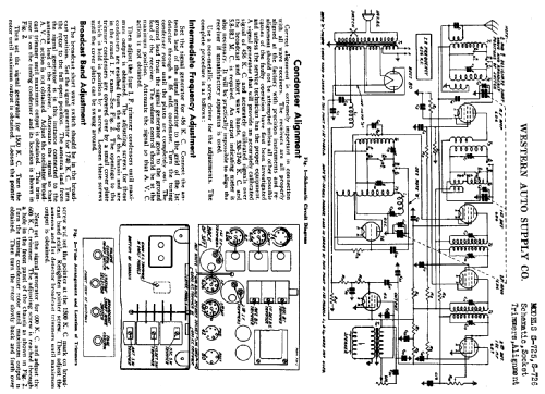 S725 ; Western Auto Supply (ID = 769825) Radio