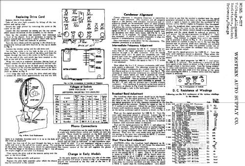 S727 ; Western Auto Supply (ID = 769839) Radio