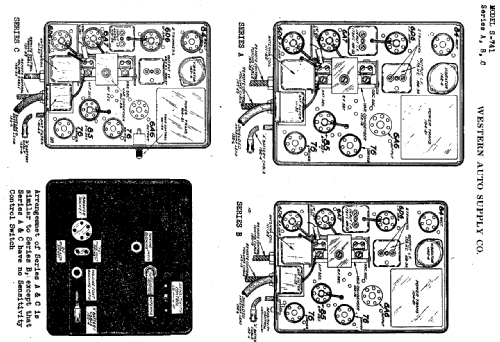 S741 ; Western Auto Supply (ID = 769932) Car Radio