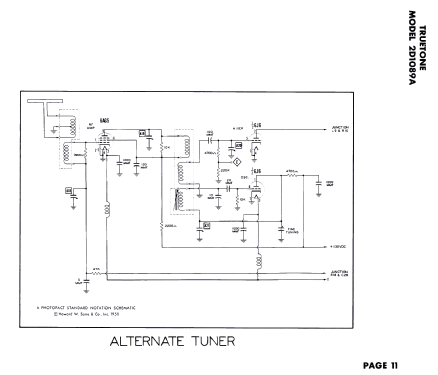 Truetone 2D1089A ; Western Auto Supply (ID = 2792066) Television