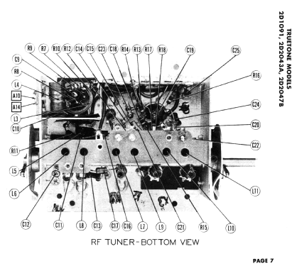 Truetone 2D1091; Western Auto Supply (ID = 3028836) Television