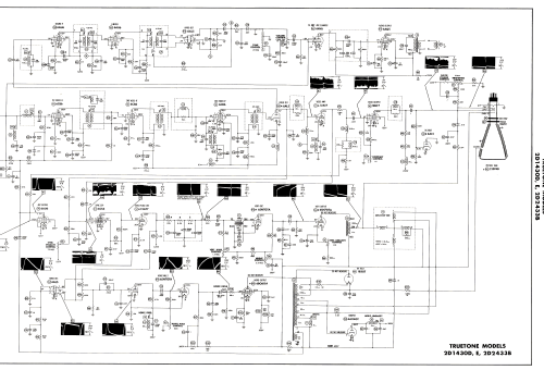 Truetone 2D1430D; Western Auto Supply (ID = 2674418) Television