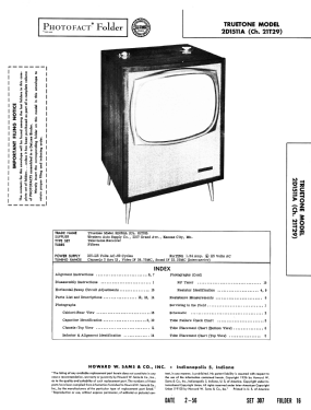 Truetone 2D1511A Ch= 21T29; Western Auto Supply (ID = 2740837) Television