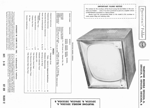 Truetone 2D1532A ; Western Auto Supply (ID = 2370900) Television