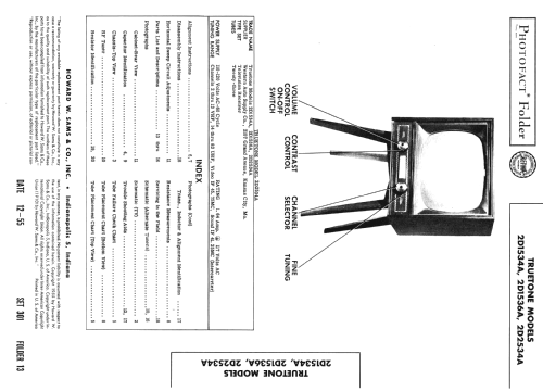 Truetone 2D1534A; Western Auto Supply (ID = 2688573) Television