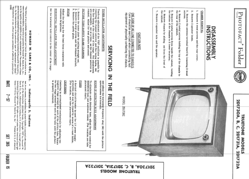 Truetone 2D1730A; Western Auto Supply (ID = 2414479) Televisión