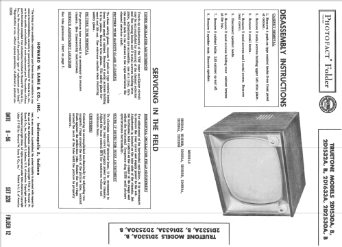 Truetone 2D2530B ; Western Auto Supply (ID = 2371137) Televisore