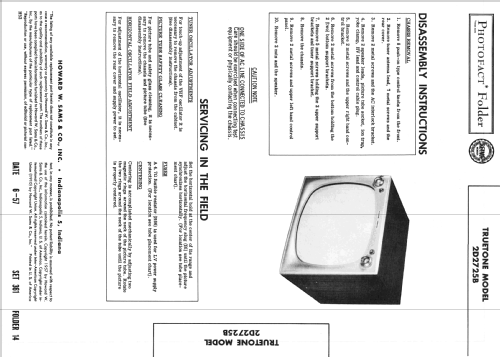 Truetone 2D2725B ; Western Auto Supply (ID = 2383034) Television