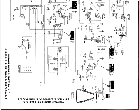 Truetone 2D2734A; Western Auto Supply (ID = 1849658) Television