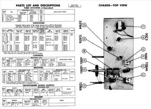 Truetone D2145 ; Western Auto Supply (ID = 979883) Radio