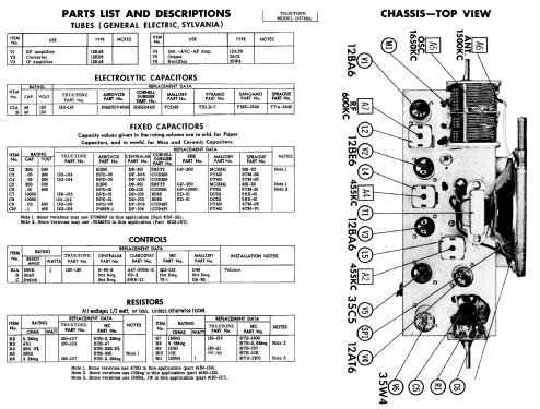 Truetone D2787A ; Western Auto Supply (ID = 1848567) Radio