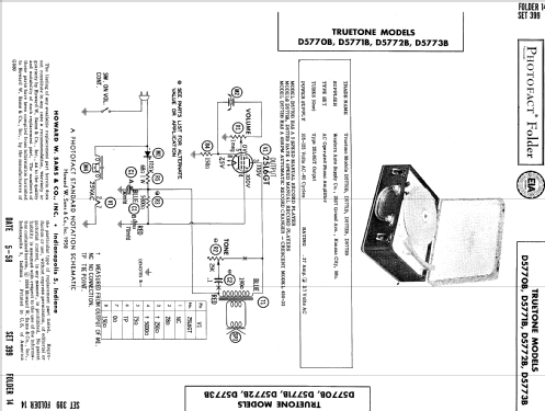 Truetone D5771B ; Western Auto Supply (ID = 979999) Ampl/Mixer