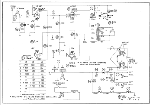 Truetone D5892 ; Western Auto Supply (ID = 2595592) Ampl/Mixer