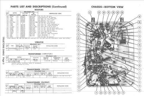 Truetone D4842 Fact.#26C21-81; Western Auto Supply (ID = 1431240) Car Radio