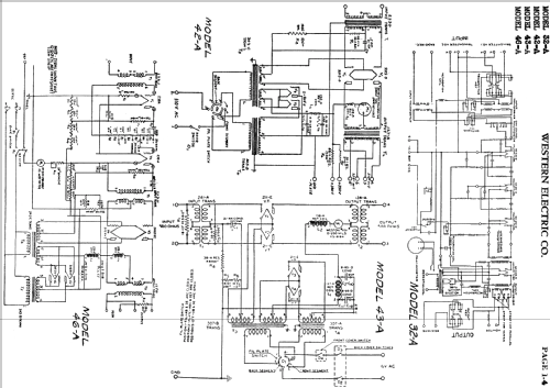 32-A Amplifier; Western Electric (ID = 491259) Ampl/Mixer