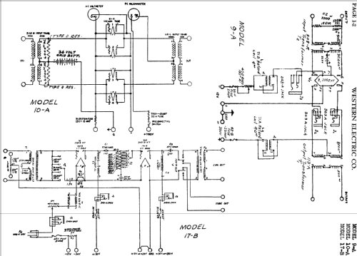 Amplifier 17-B ; Western Electric (ID = 1056887) Ampl/Mixer