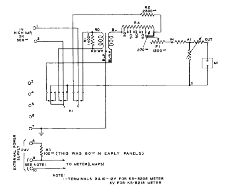 Volume Indicator 754B Ch= 752B; Western Electric (ID = 2665629) Altri tipi