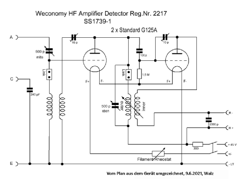 Weconomy Tuner ; Western Electric Co. (ID = 2653856) Radio