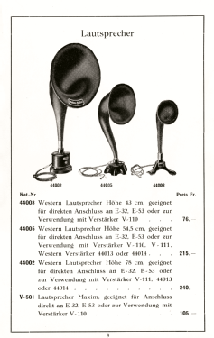 44002 Horn Speaker; Western Electric (ID = 2725068) Altavoz-Au