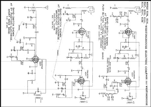 H110 Ch= V-2102-1; Westinghouse El. & (ID = 488699) Radio