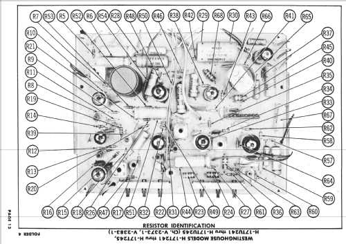 H17T242 Ch= V-2373; Westinghouse El. & (ID = 2557225) Television