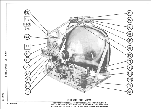 H21K204B Ch= V-2371-22; Westinghouse El. & (ID = 2523960) Television